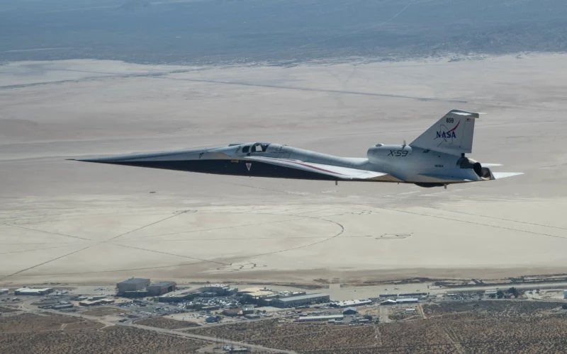 🚀 Ingeniería: El X-59 prueba vuelos bajos y lentos
