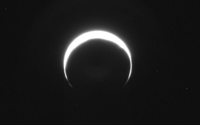 🚀 Espacio: Marte parece un eclipse visto por Psyche