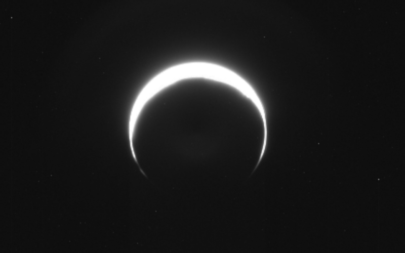 🚀 Espacio: Marte parece un eclipse visto por Psyche