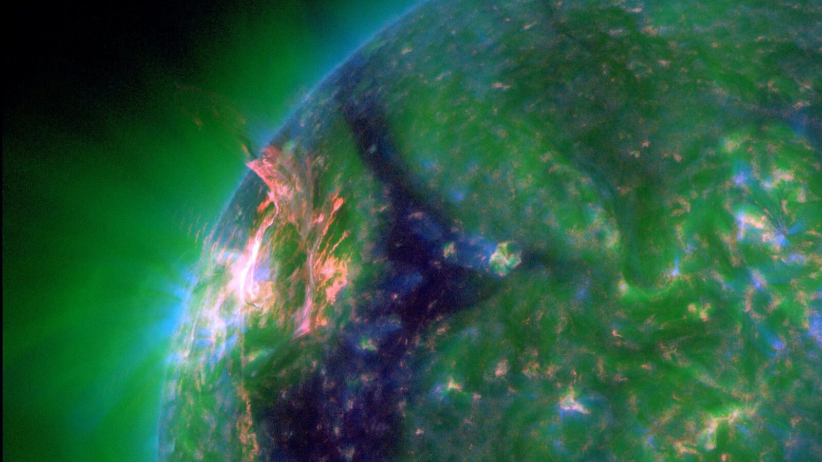 🚀 Espacio: Un estallido solar podría traer auroras