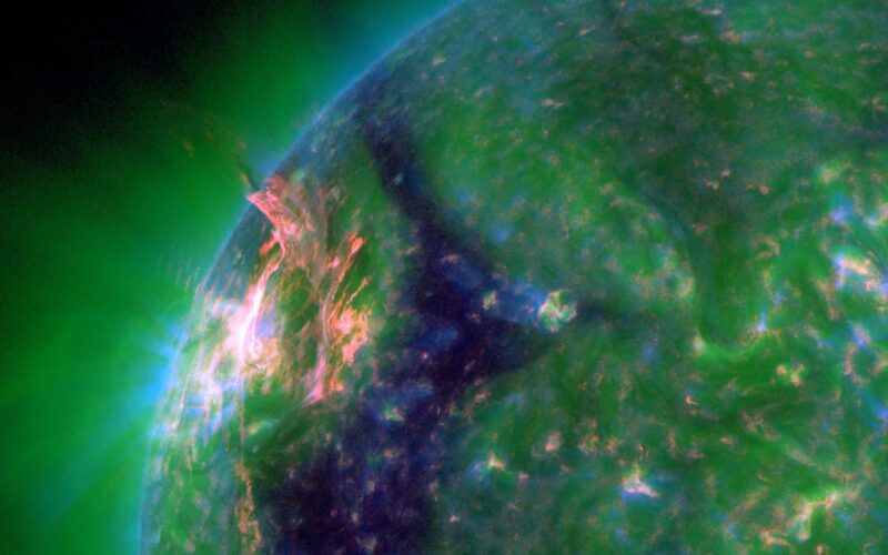 🚀 Espacio: Un estallido solar podría traer auroras