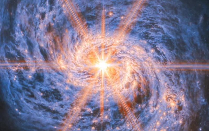 🚀 Espacio: M77 brilla por su agujero negro