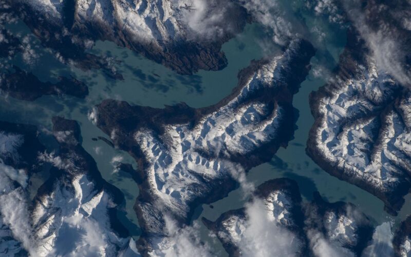 🚀 Espacio: Los Andes argentinos vistos desde la EEI