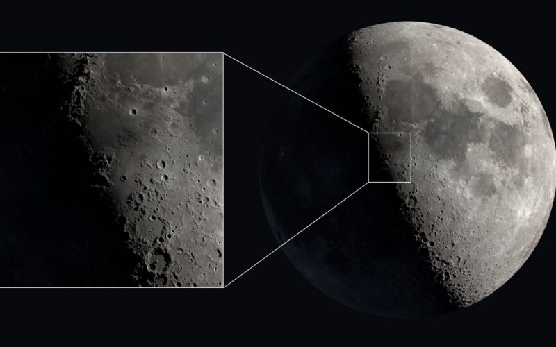 🌕 Astronomía: La Luna dibuja una X y una V