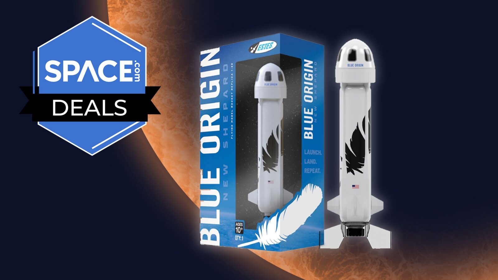 🚀 Espacio: Cohete New Shepard de Estes baja de $30