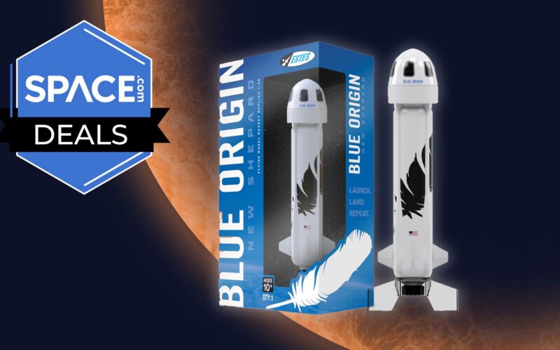 🚀 Espacio: Cohete New Shepard de Estes baja de $30