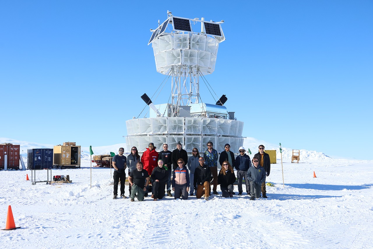⚗️ Física: PUEO usa el hielo antártico como detector