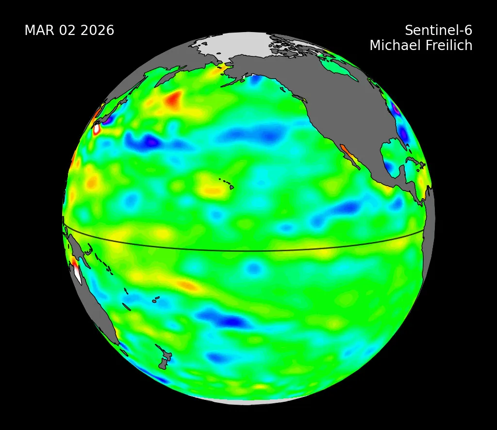 🌍 Clima: Satélite detecta señal de El Niño