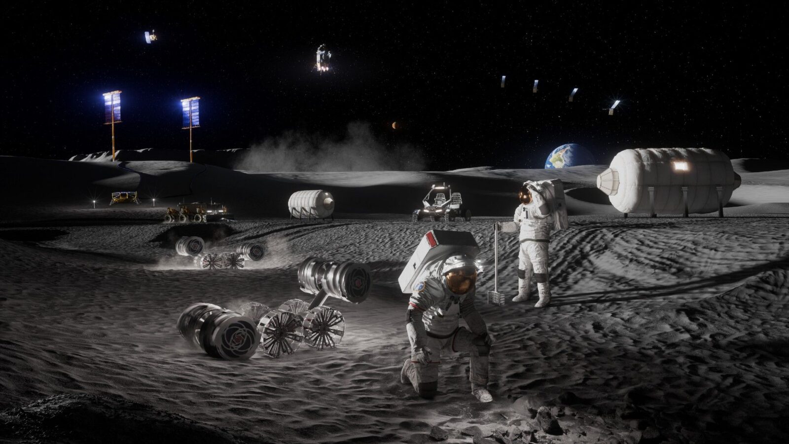 🚀 Espacio: NASA detalla su futura base lunar
