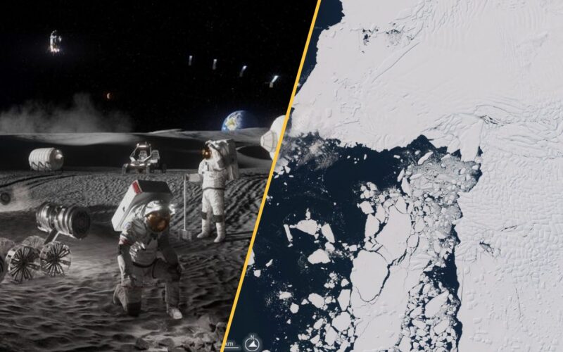 🚀 Ciencia semanal: Luna, hielo antártico y computación cuántica