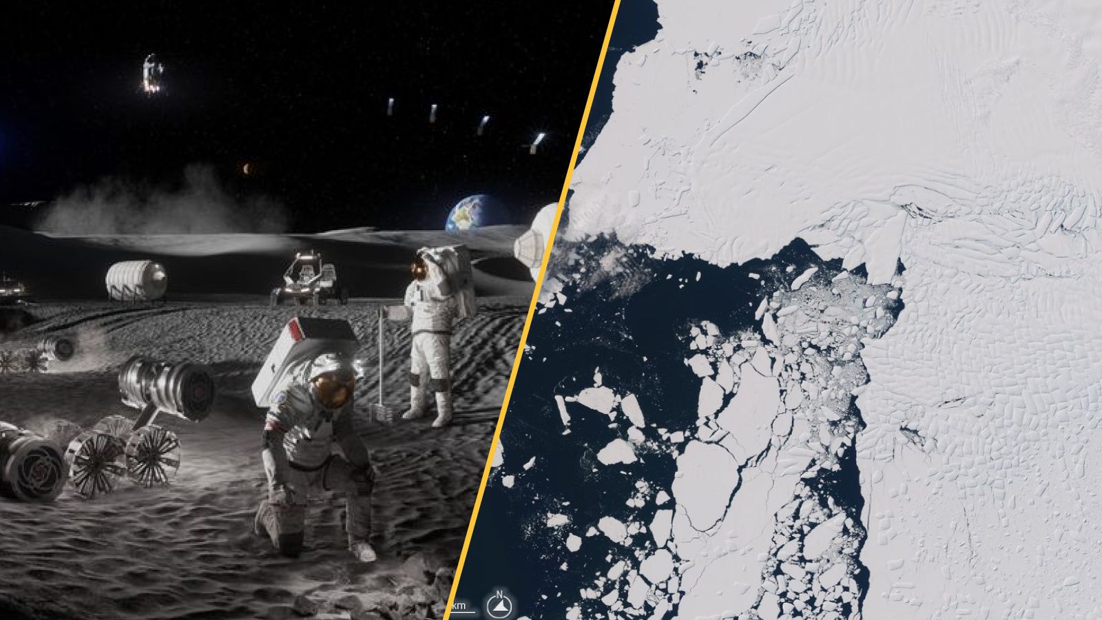 🚀 Ciencia semanal: Luna, hielo antártico y computación cuántica
