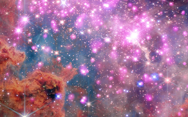 🚀 Espacio: Westerlund 2 brilla en rosa