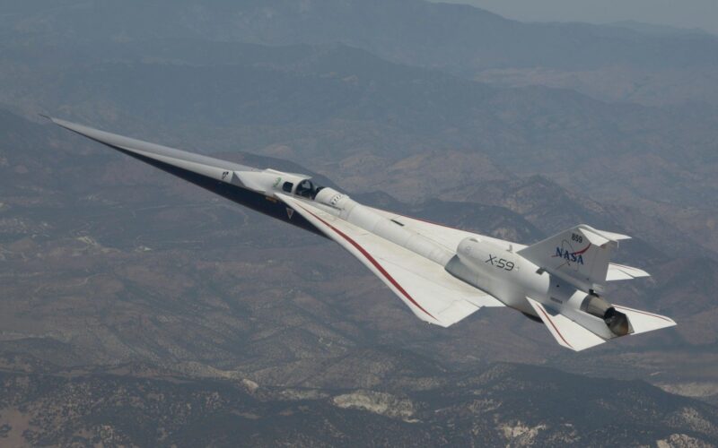 🤖 Tecnología: X-59 se prepara para romper Mach 1