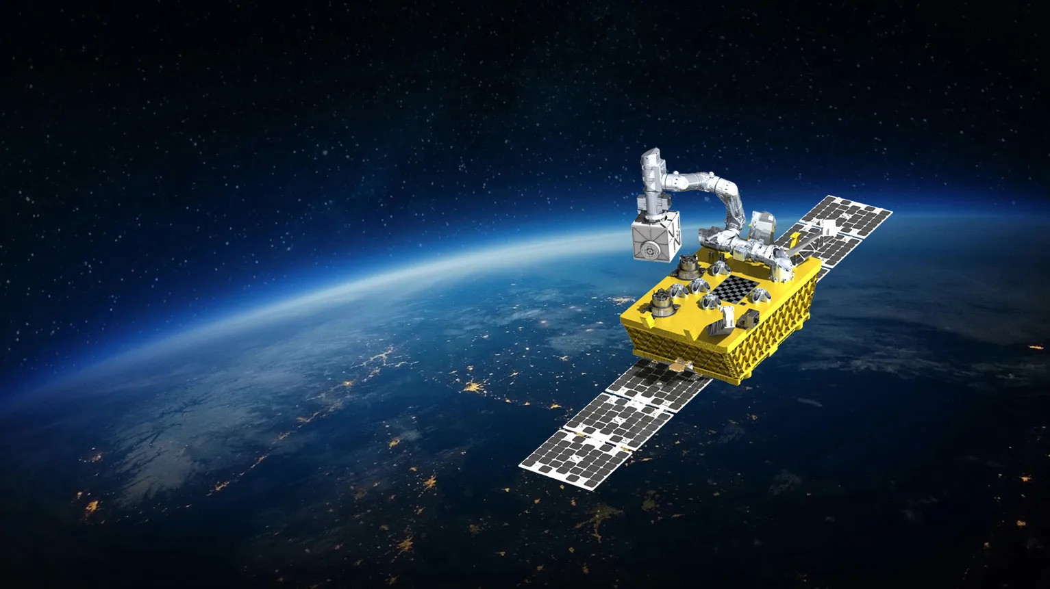 🤖 Tecnología: NASA abre un brazo robótico en órbita