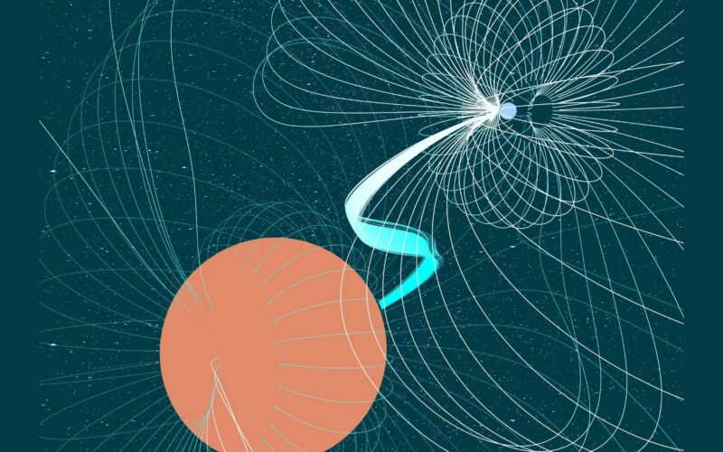 Astronomía: Una estrella «vampiro» explica una señal de radio repetida