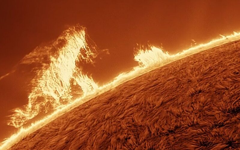 Espacio: Una nube de plasma acecha el Sol