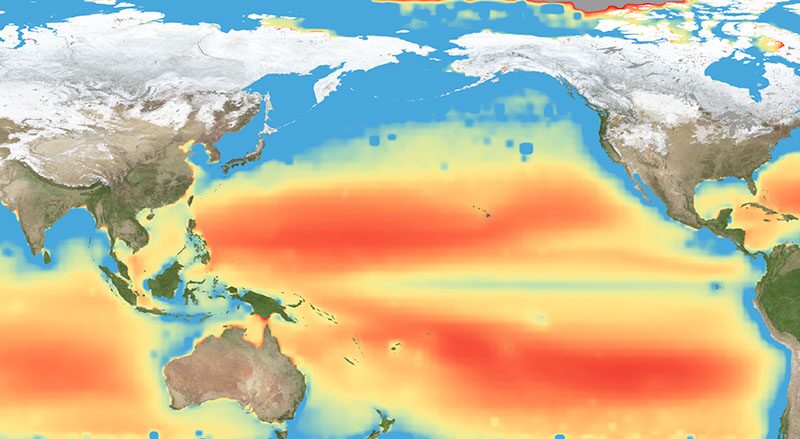 Océano: NASA mapea estrés nutricional marino