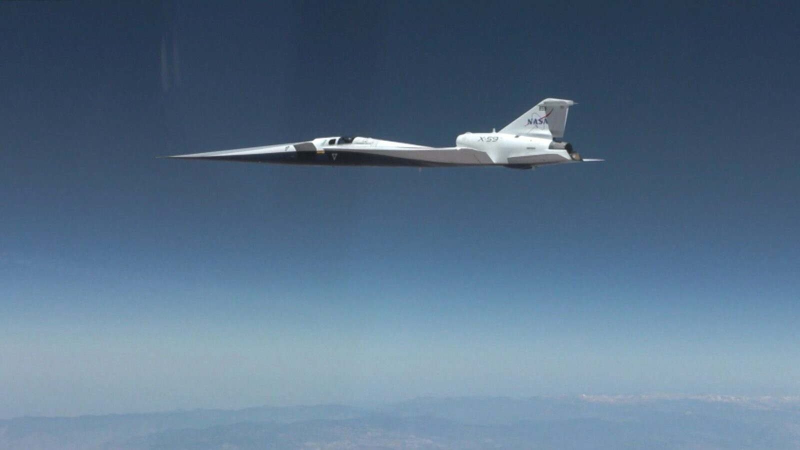 Tecnología: El X-59 de NASA rompe Mach 1