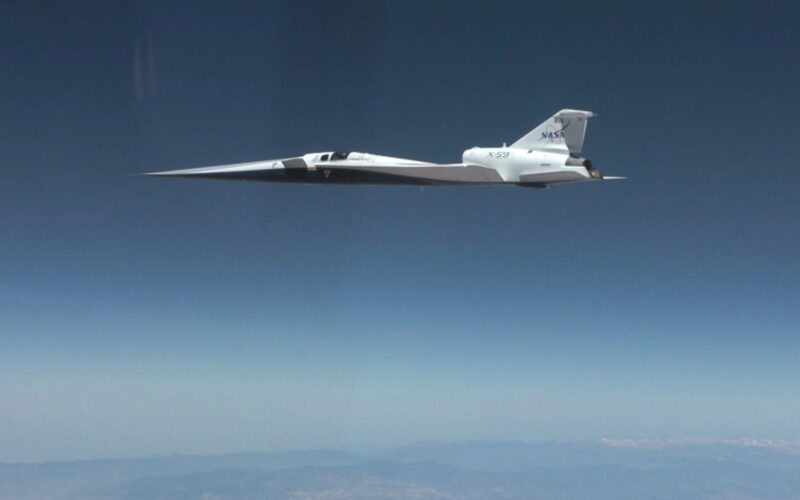 Tecnología: El X-59 de NASA rompe Mach 1
