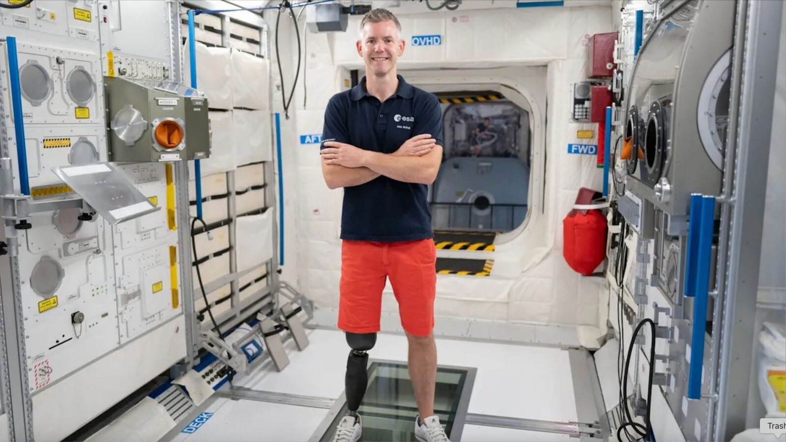 Espacio: Un astronauta amputado, rumbo a Haven-1
