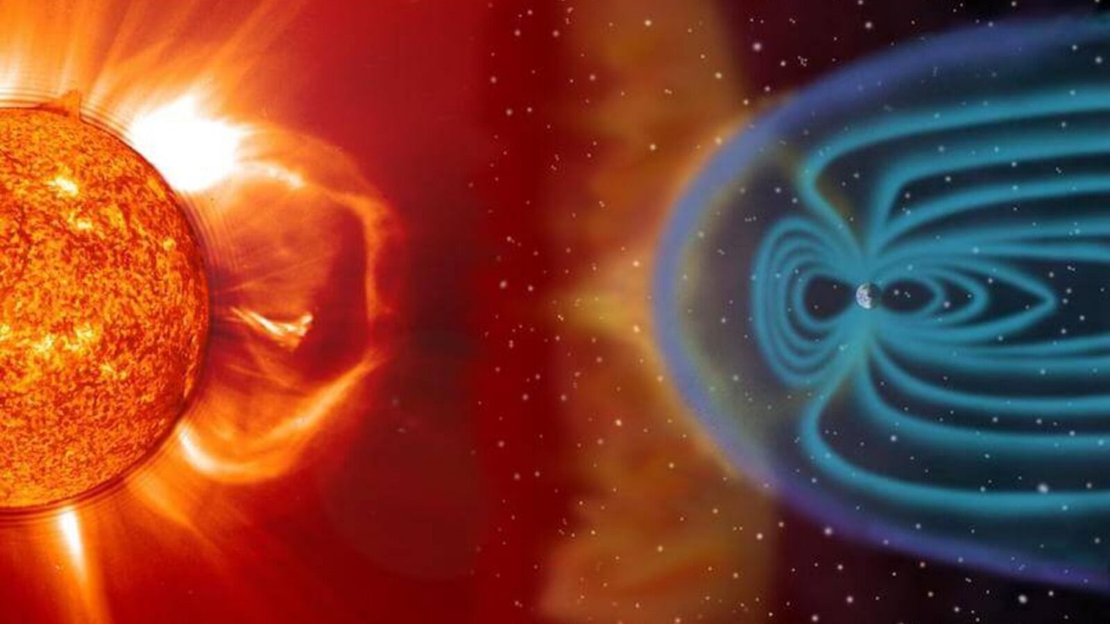 Espacio: un escudo de plasma artificial contra las tormentas solares