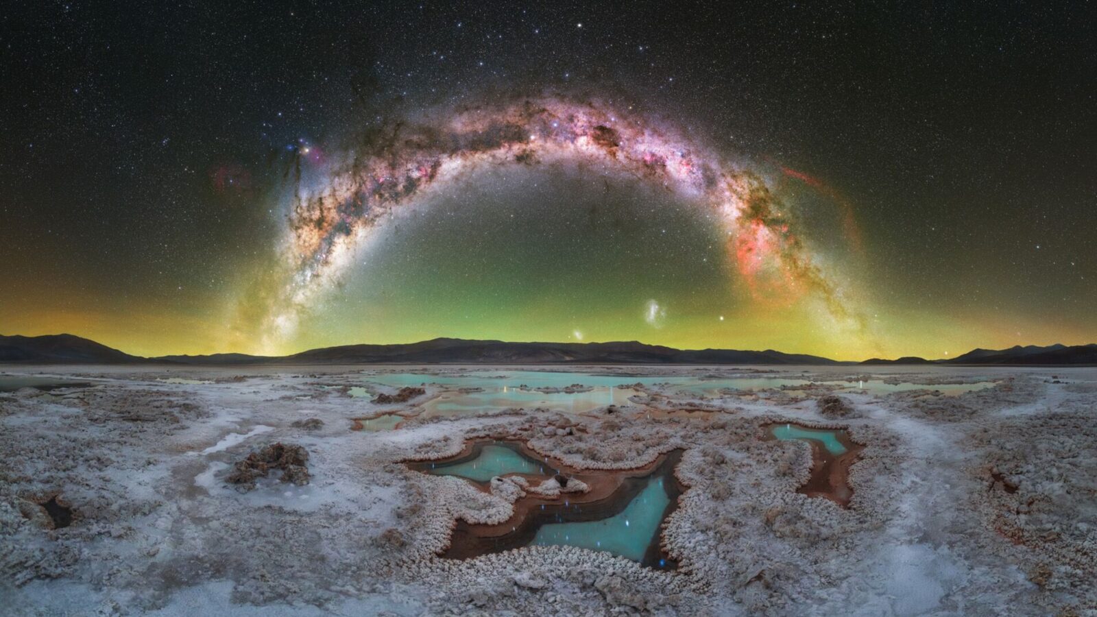 Espacio: La Vía Láctea vista desde la Tierra