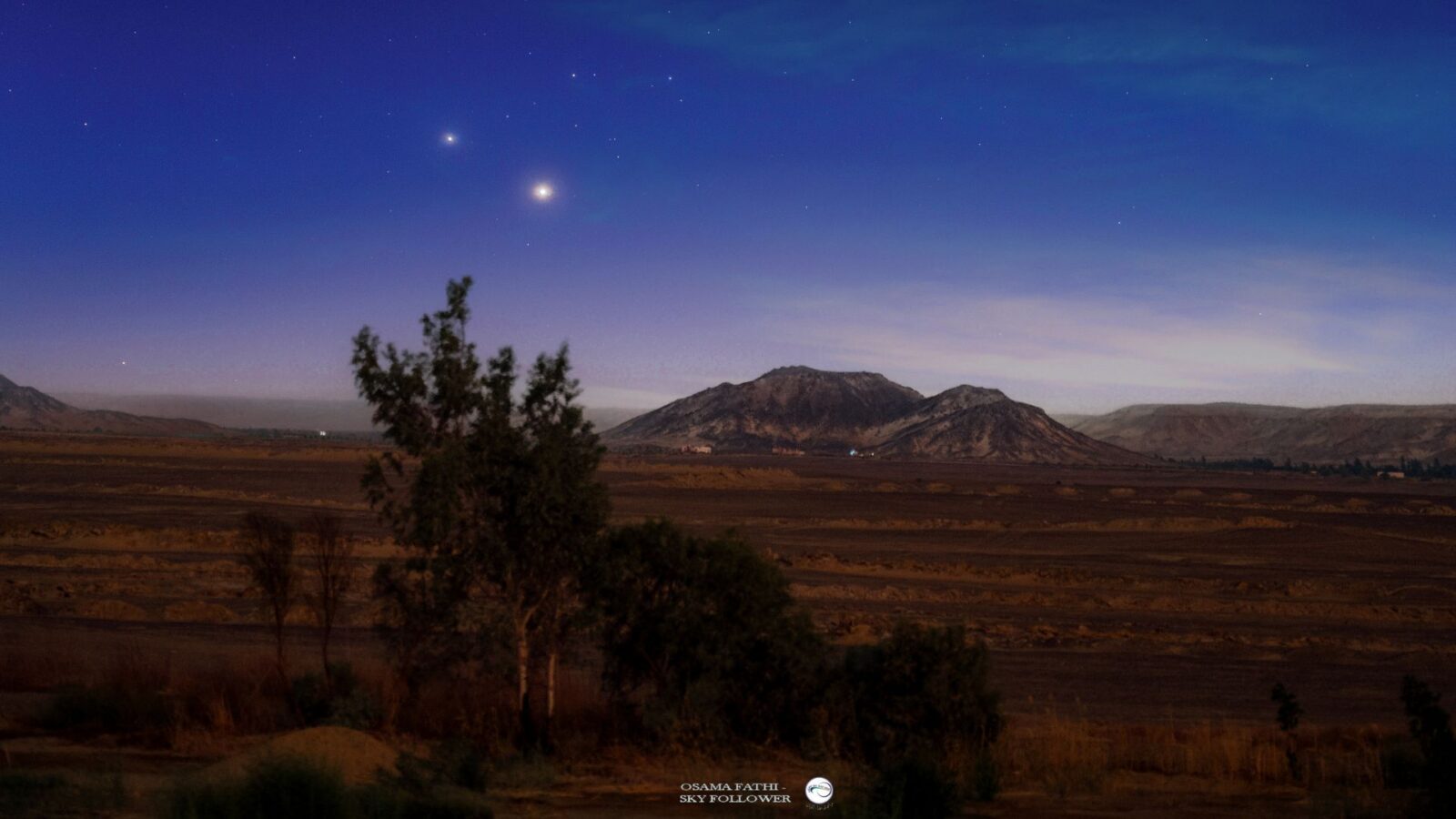 Astronomía: Venus y Júpiter brillan juntos al atardecer