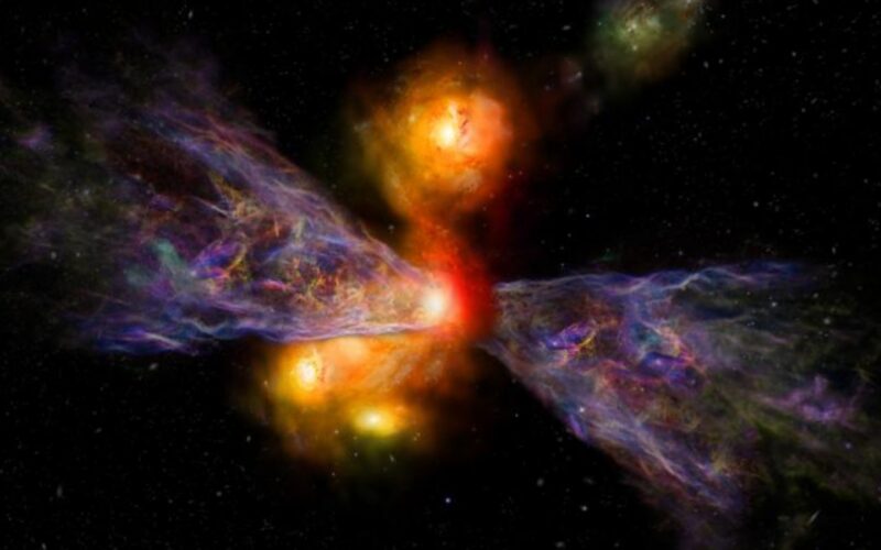 Astronomía: Un viento podría apagar galaxias jóvenes