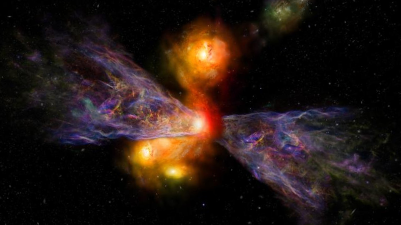 Astronomía: Un viento podría apagar galaxias jóvenes