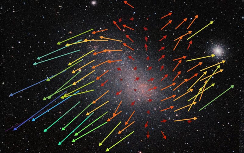 Astronomía: Una galaxia enana se desgarra cerca de la Vía Láctea