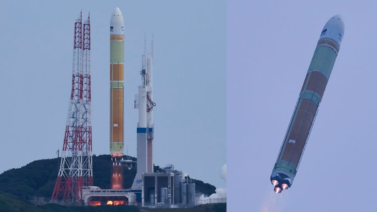 Espacio: El H3 japonés vuelve con seis satélites