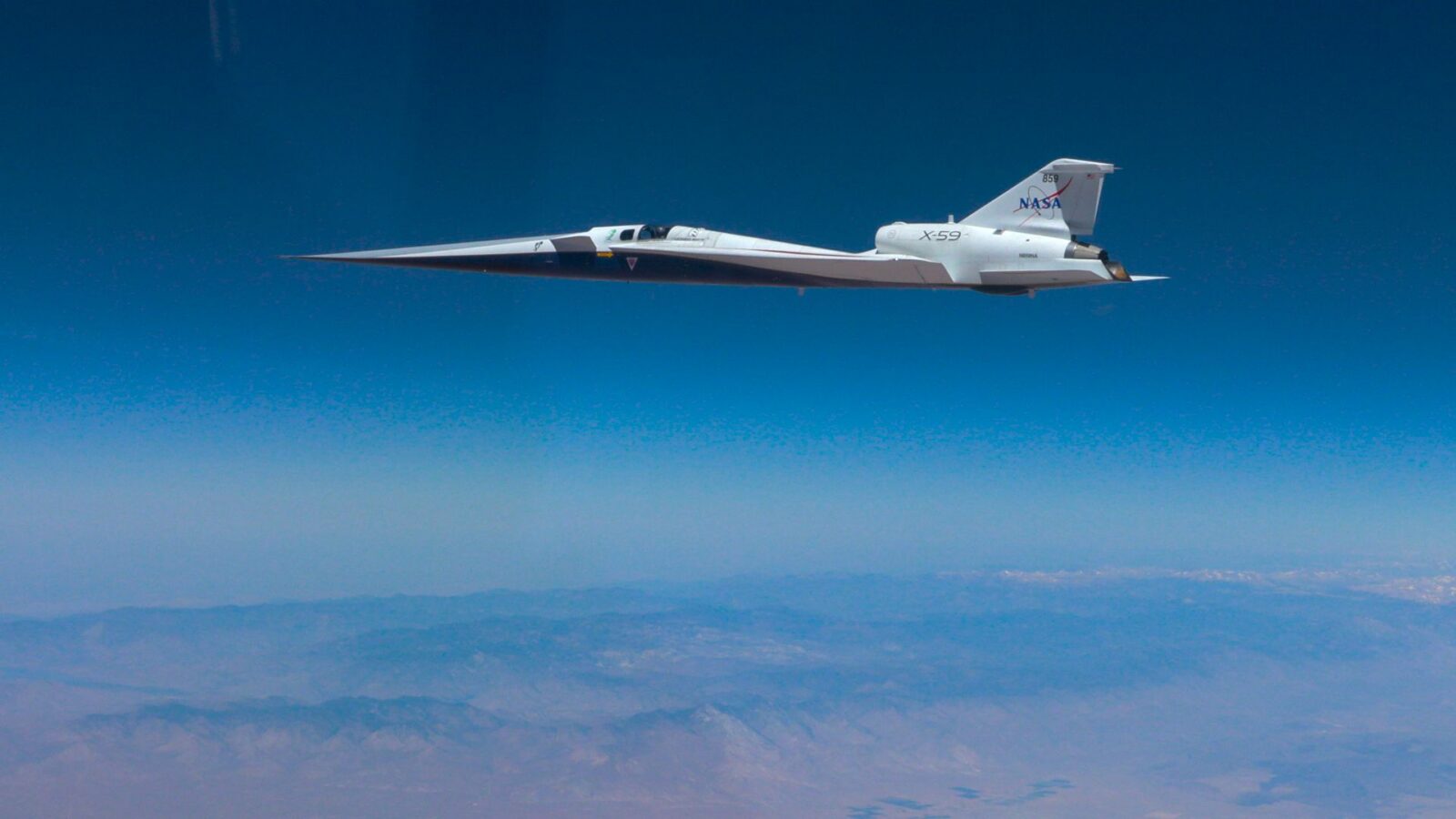 Ingeniería: El X-59 rompe la barrera del sonido