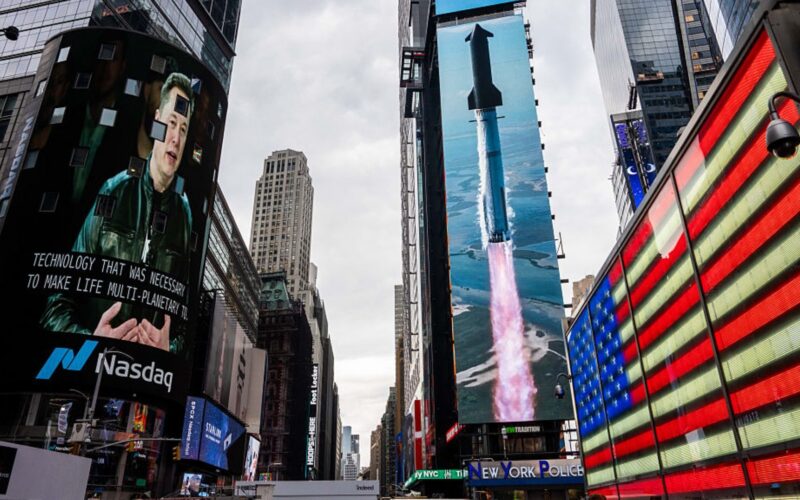 Espacio: Starship llega a Nueva York por la OPV de SpaceX
