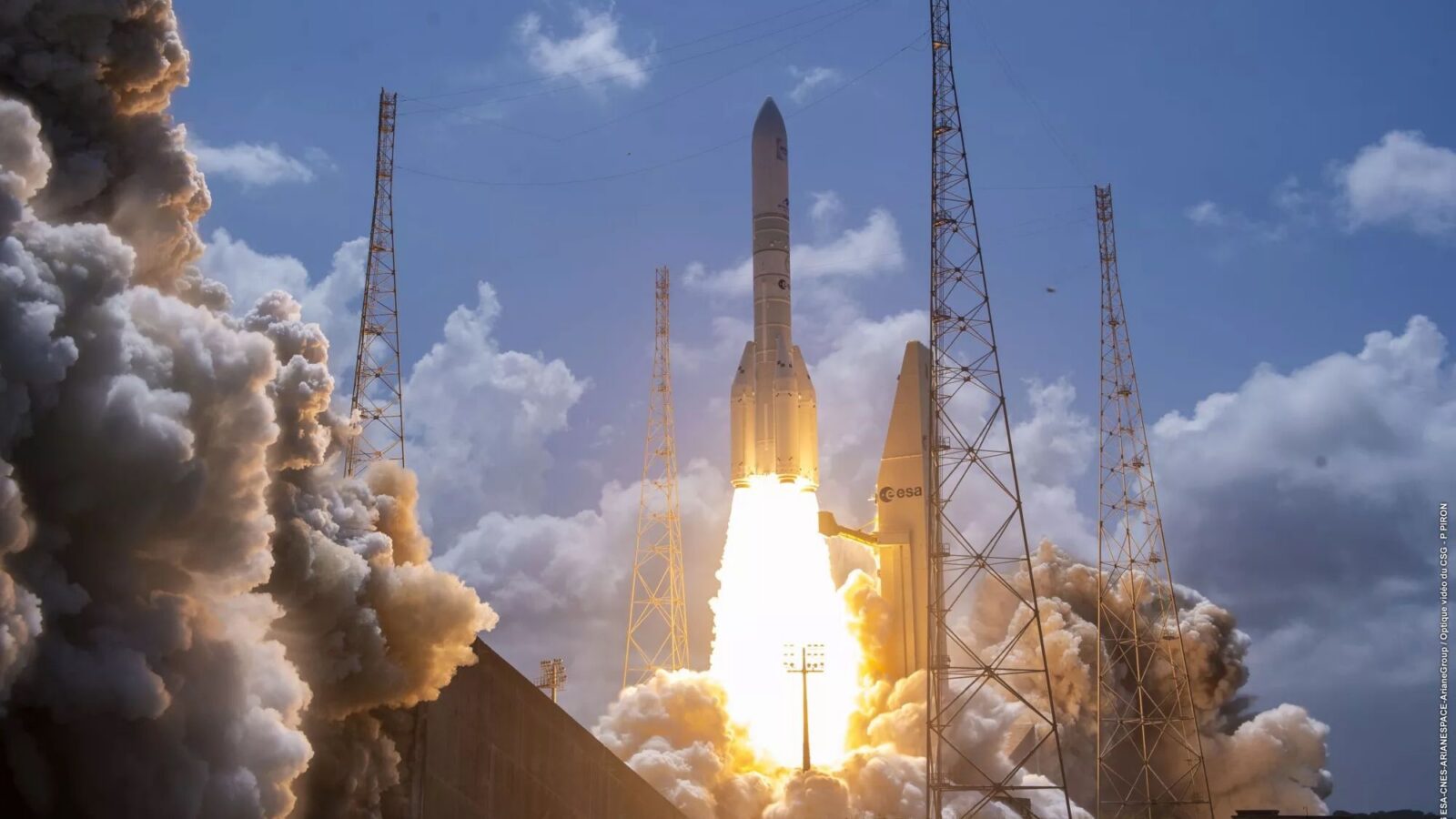 Espacio: Ariane 6 prepara una carga récord para Amazon