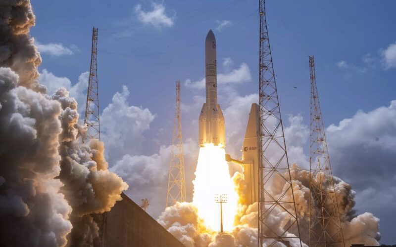 Espacio: Ariane 6 prepara una carga récord para Amazon