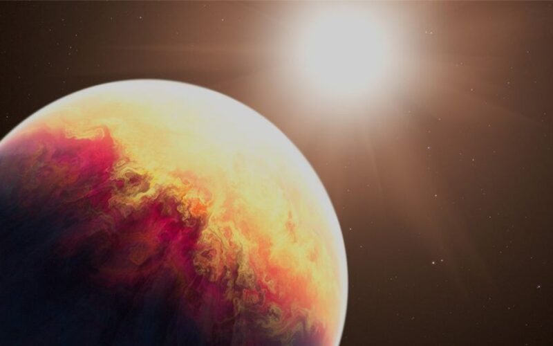 Espacio: JWST ve un exoplaneta abrasado