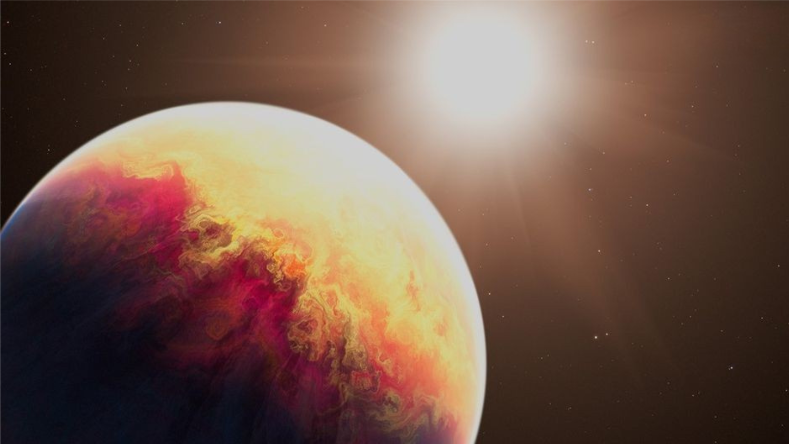 Espacio: JWST ve un exoplaneta abrasado