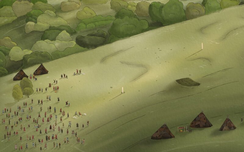 🪨 Arqueología: Postes marcaron solsticios antes de Stonehenge