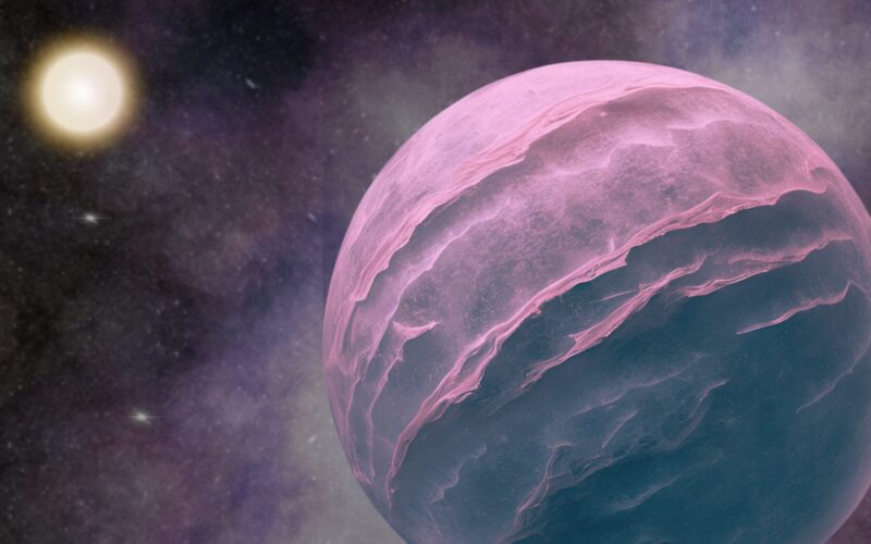 Espacio: Sal en las nubes del «planeta rosa»