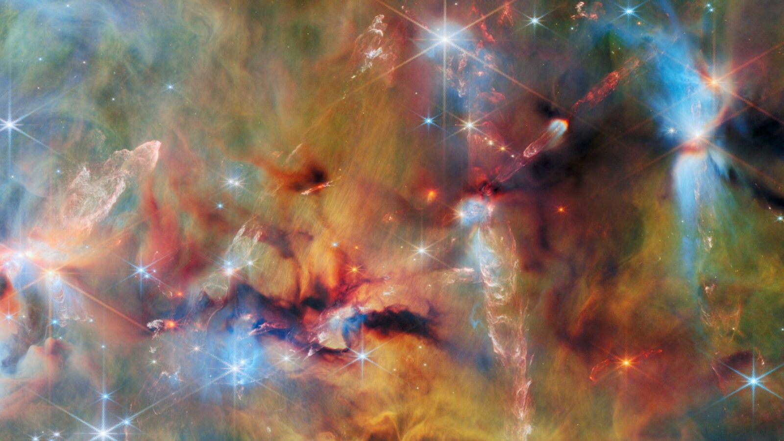 Espacio: Webb revela una nube donde nacen estrellas
