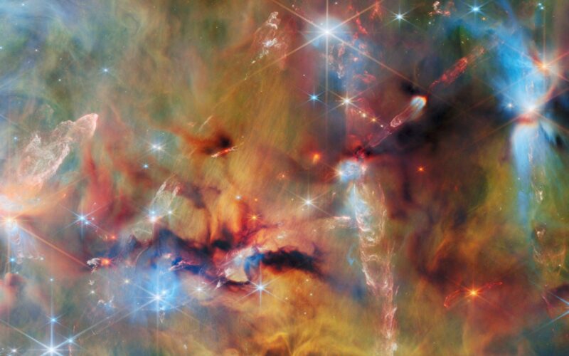 Espacio: Webb revela una nube donde nacen estrellas