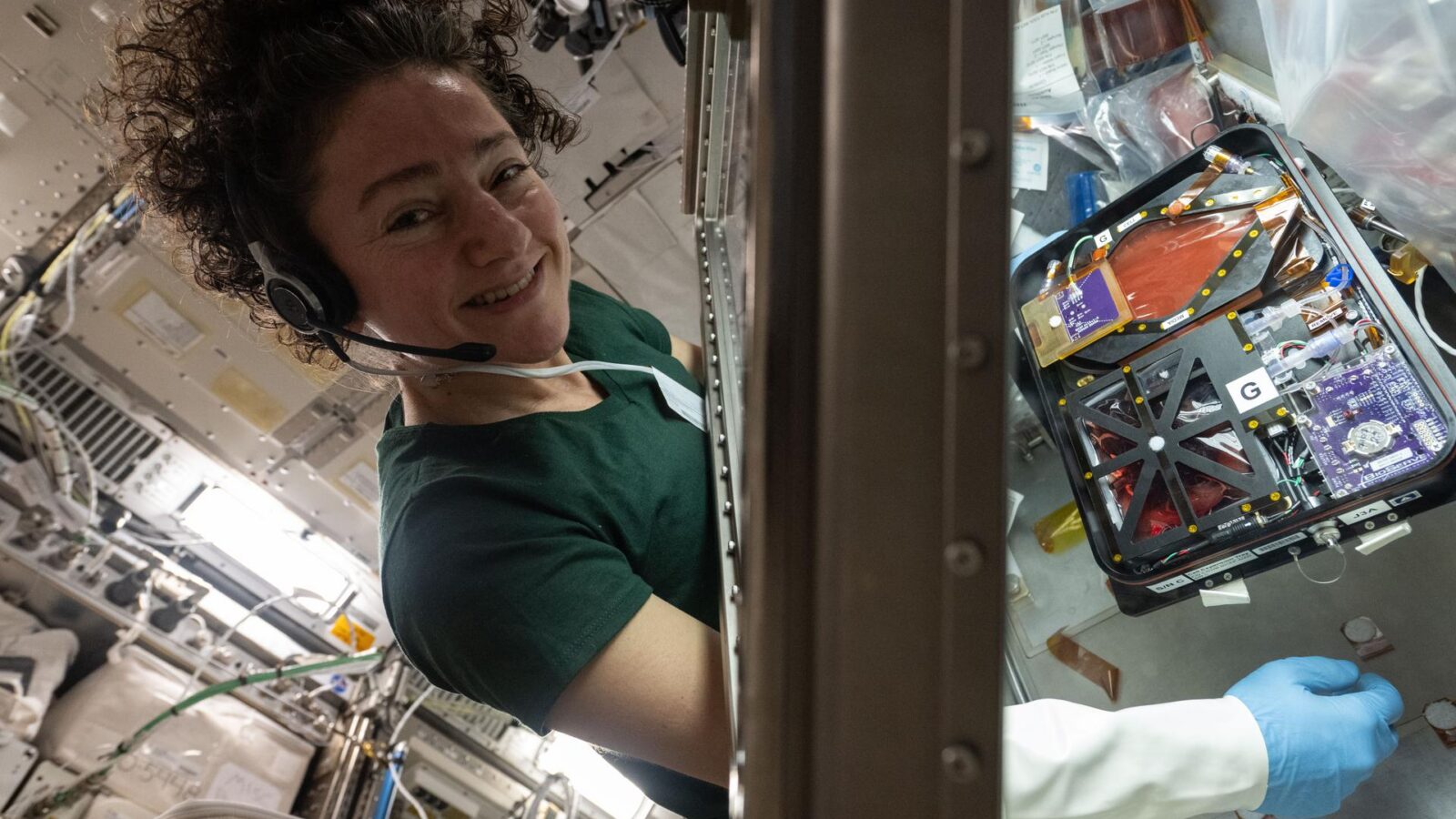Espacio: Cartílago, materiales y caminata espacial en la EEI