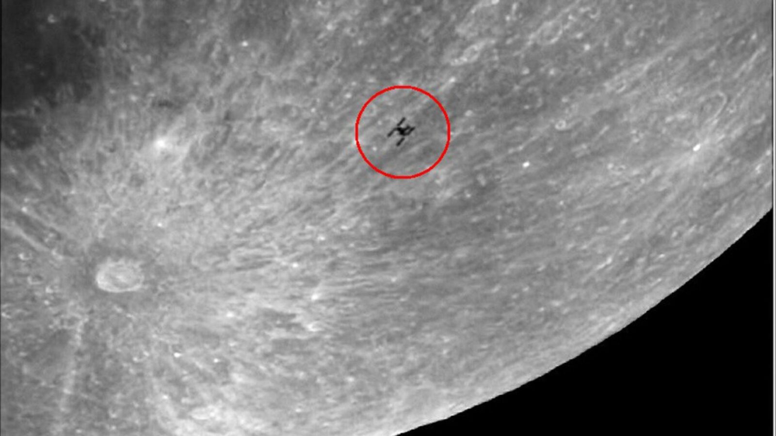 Espacio: Tiangong cruza la Luna en video