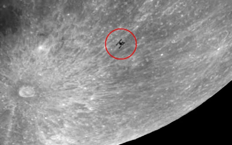 Espacio: Tiangong cruza la Luna en video