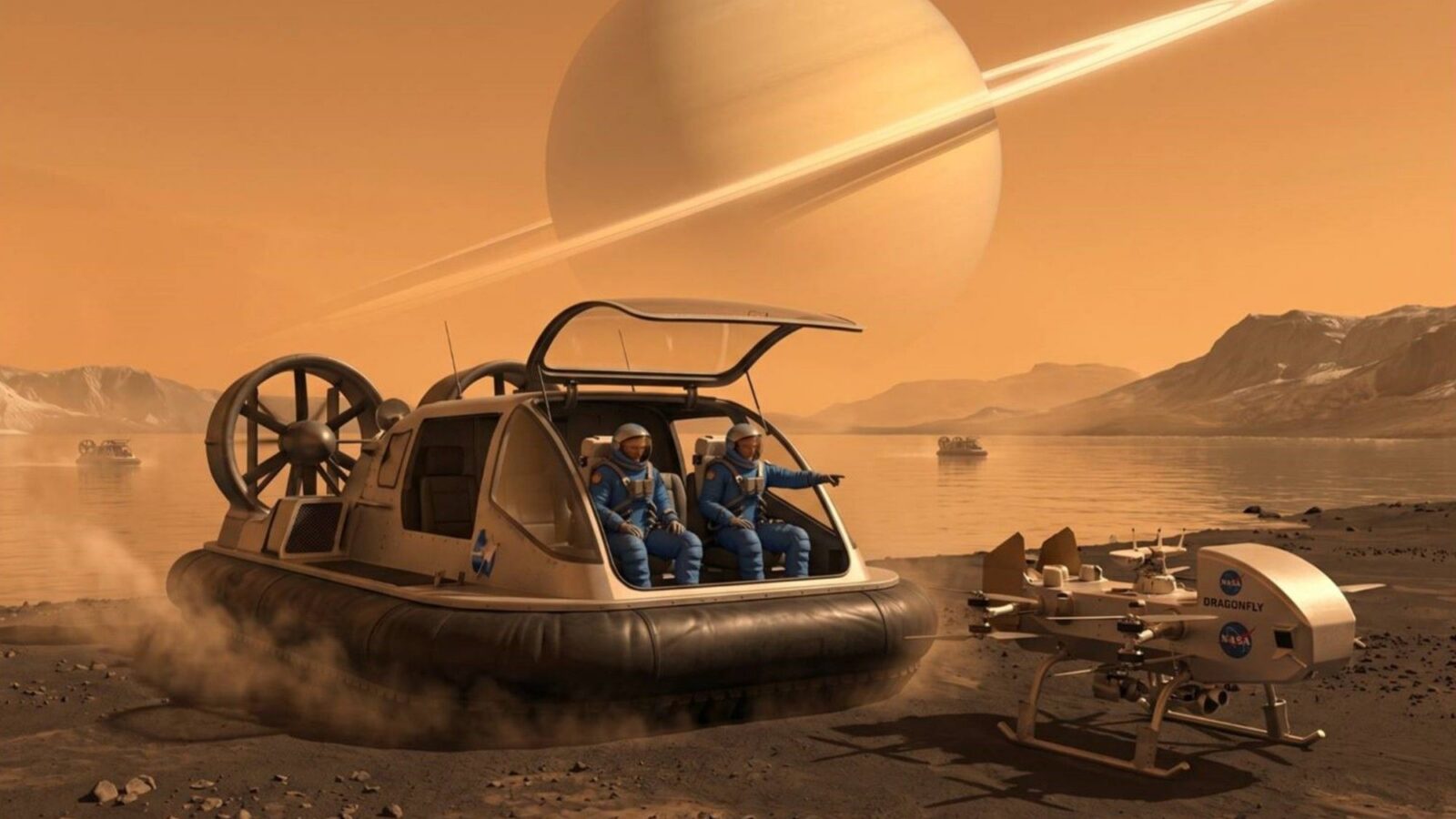 Espacio: Titán entra en el mapa humano