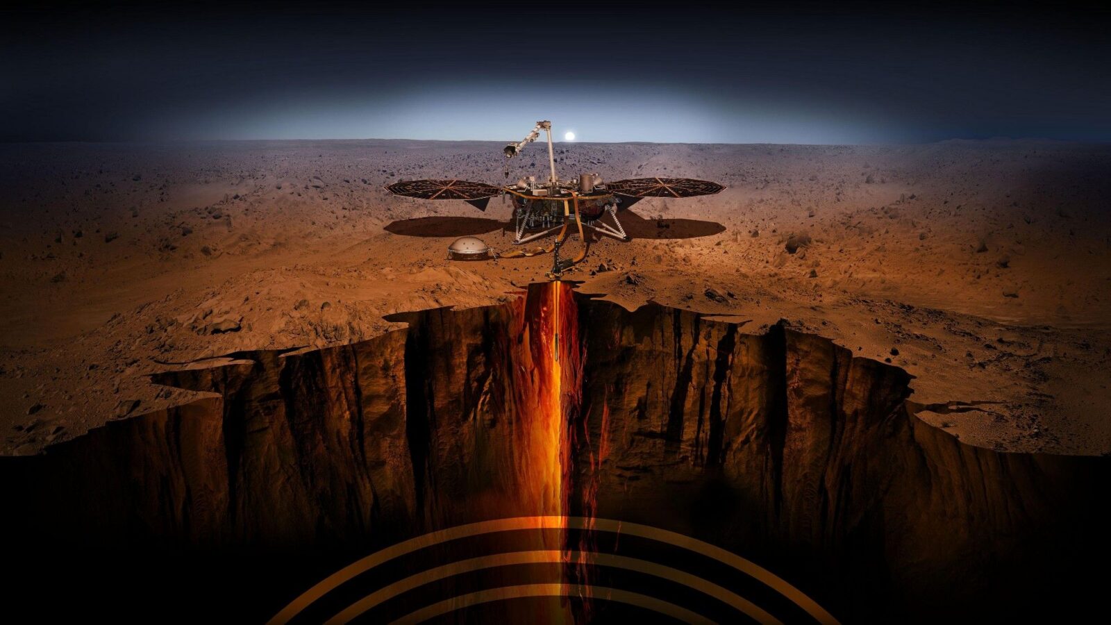 Espacio: Mares de magma bajo Marte antiguo