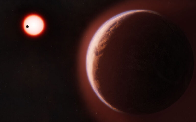 Espacio: Un exoplaneta rocoso conserva atmósfera