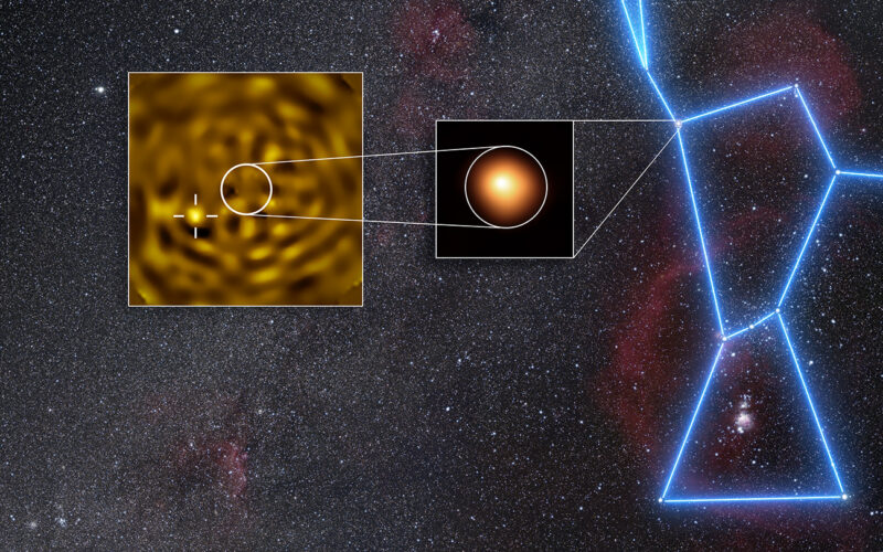 Astronomía: Betelgeuse deja ver a su compañera