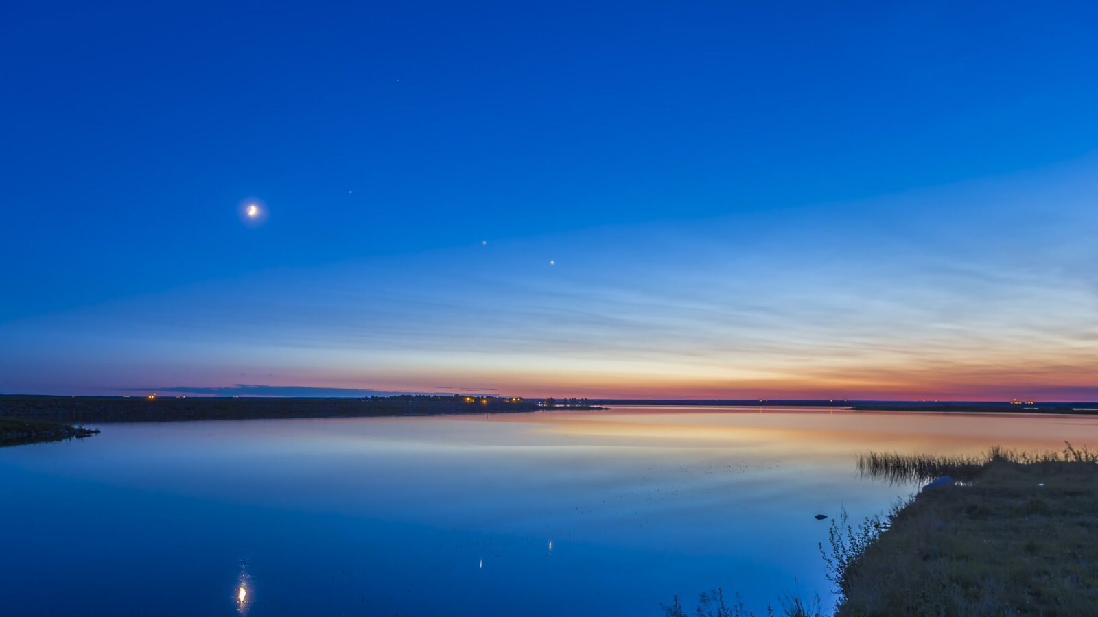 Astronomía: Venus queda sola al atardecer