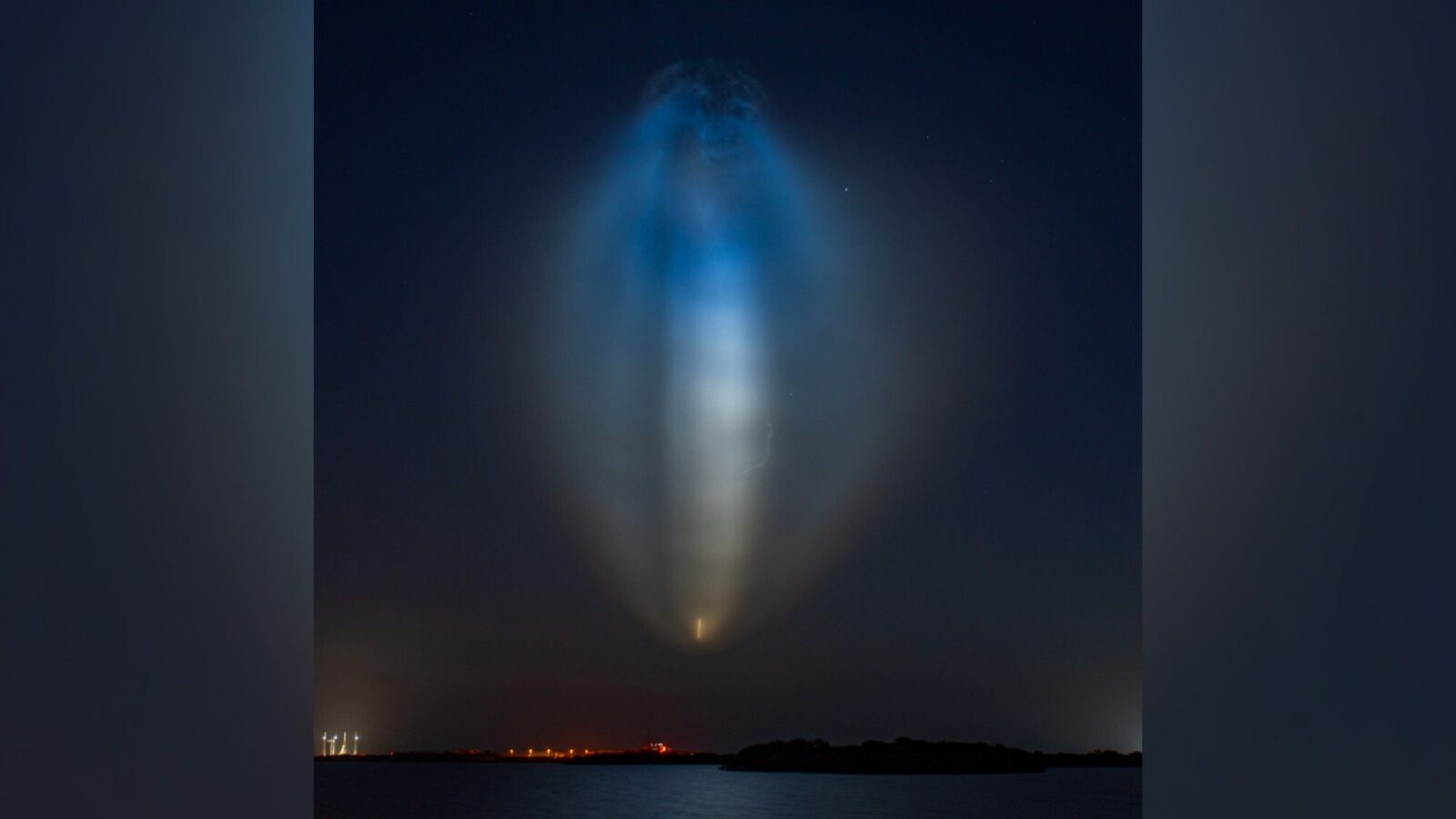 Espacio: Una «medusa» de SpaceX en el cielo